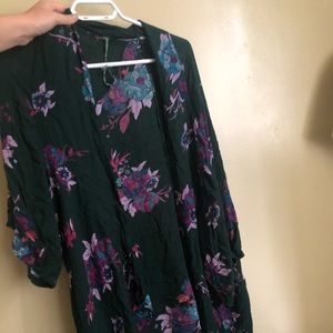 Patrons of Peace Floral Kimono